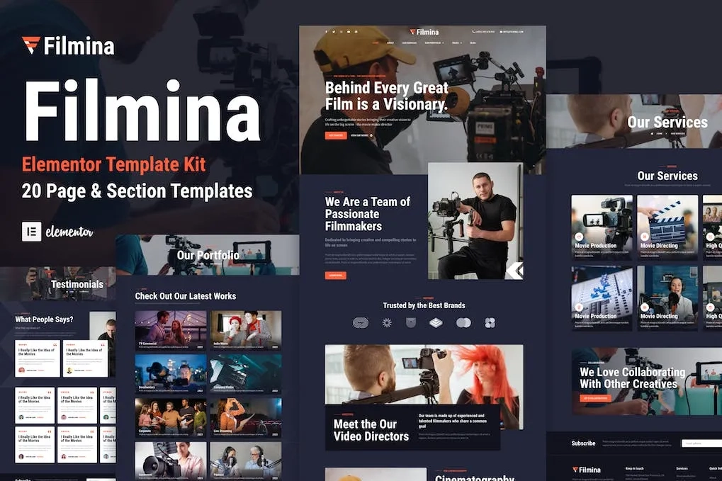 Filmina Filmmakers And Videographer Elementor Template Kit 5 1696418810 1