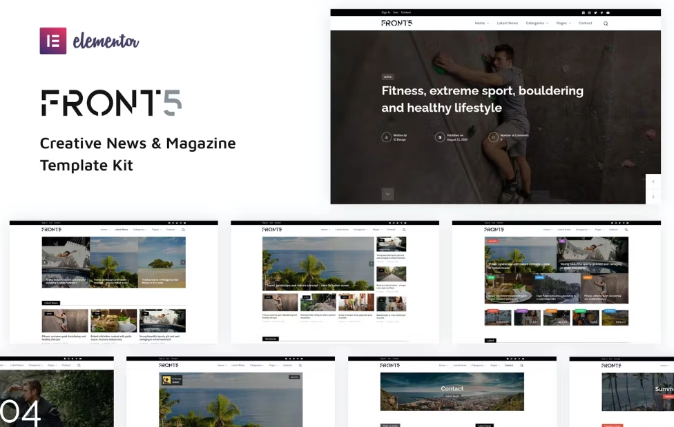 Frontfive Creative News And Magazine Template Kit 30 1656097569 1