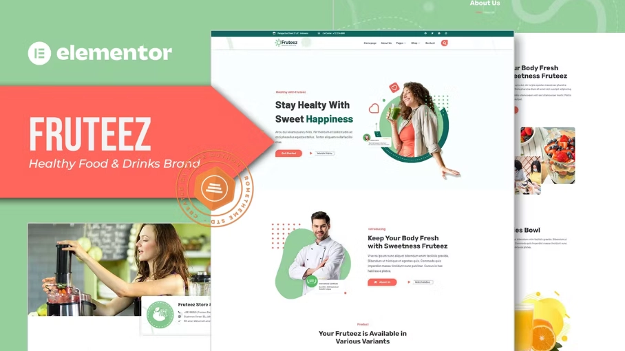 Fruteez Healthy Food And Drinks Brand Elementor Template Kit 70 1655453046 1