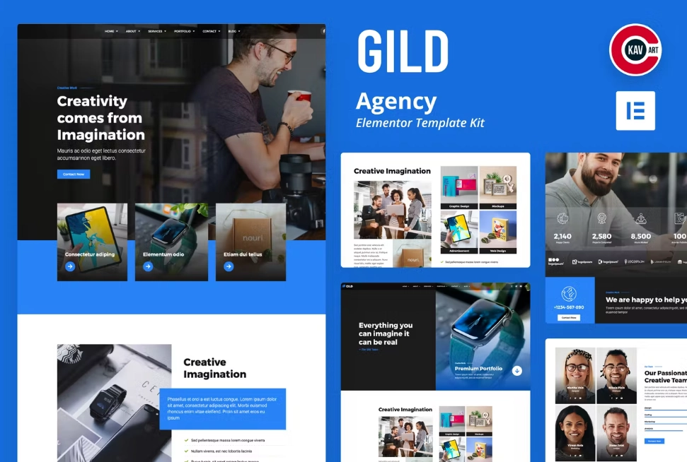 Gild Agency Elementor Template Kit 25 1650484151 1