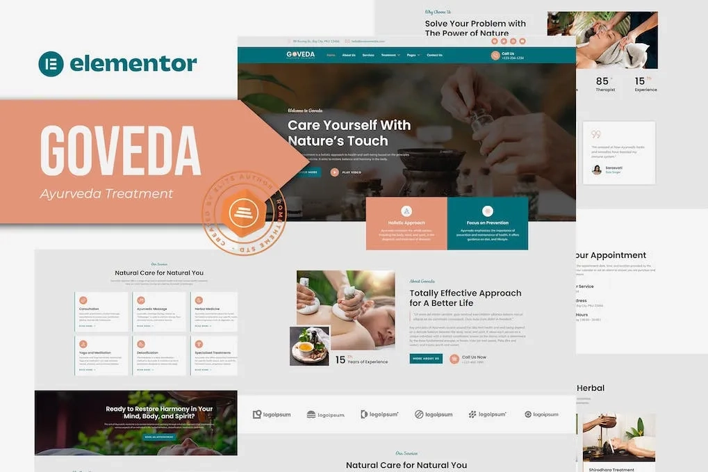 Goveda Ayurveda Treatment Elementor Template Kit 12 1696254667 1