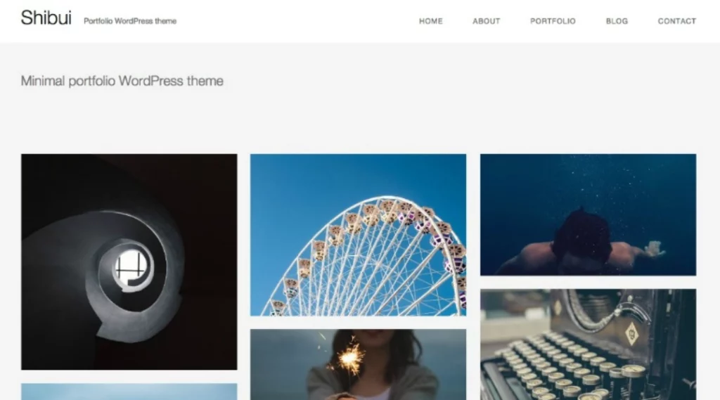 Graph Paper Press Shibui WordPress Theme 1.1