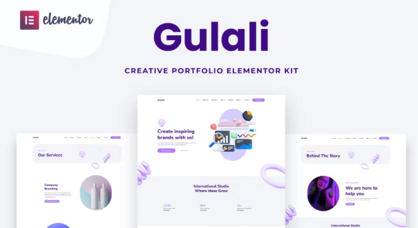 Gulali Creative Portfolio Elementor Template Kit 27 1653214565 1