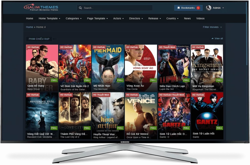 HaLimMovie – WordPress Movies and TV Shows Theme 5.5.4