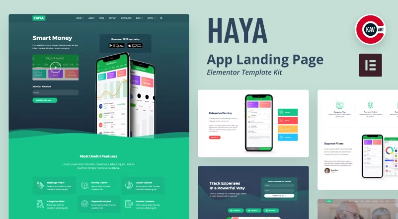 Haya App Startup Elementor Template Kit 69 1654693553 1