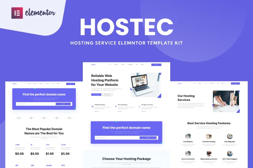 Hostec Hosting Service Elementor Template Kit 42 1654693665 1