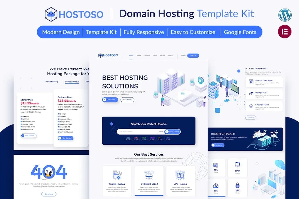 Hostoso Hosting And Webhosting Service Template Kit 42 1696245734 1