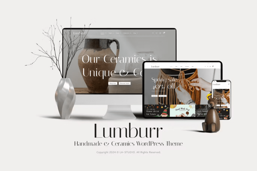 Lumburr – Handmade & Ceramics WordPress Theme 1.0.0