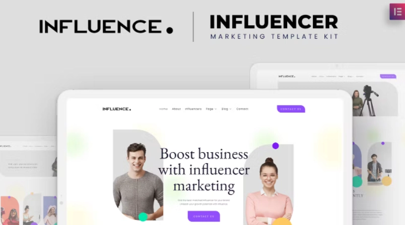 Influence Influencer Marketing Agency Elementor Template Kit 12 1652989823 1