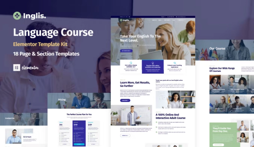 Inglis Language Course Wordpress Elementor Template Kit 50 1652876284 1