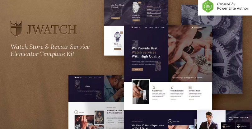 Jwatch Watch Store And Repair Service Elementor Template Kit 96 1654529873 1