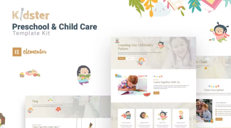 Kidster Preschool And Childcare Elementor Template Kit 3 1653824088 1