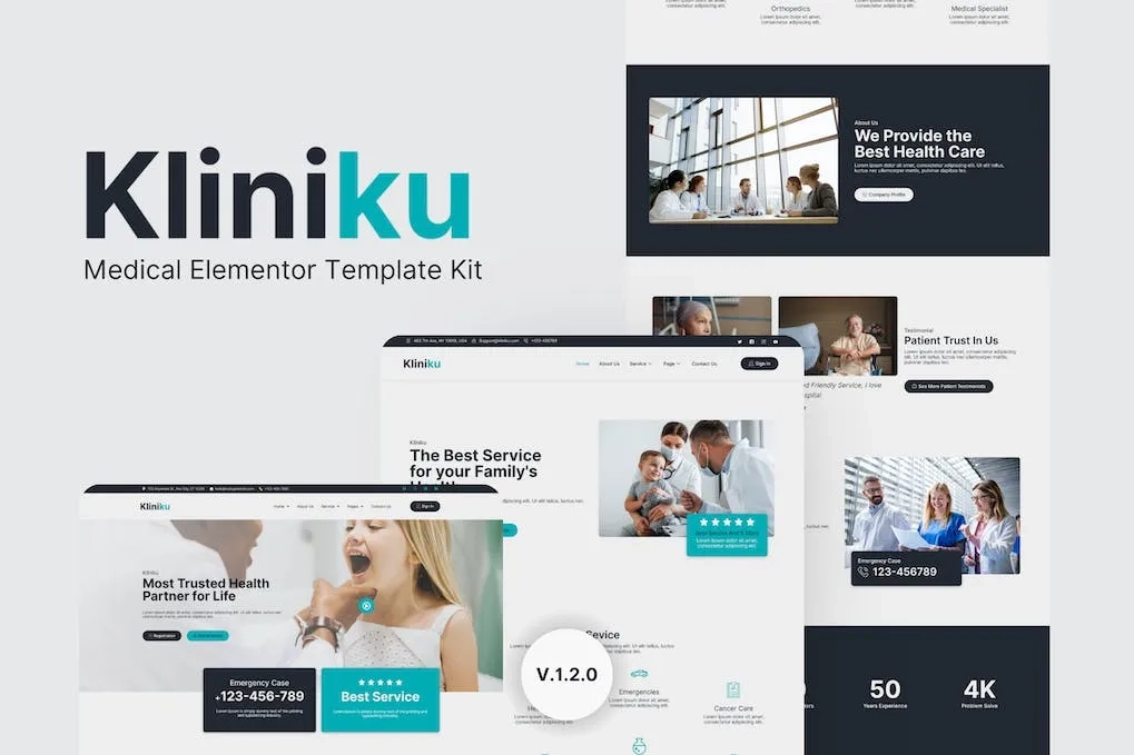 Kliniku Medical Elementor Template Kit 94 1696328803 1