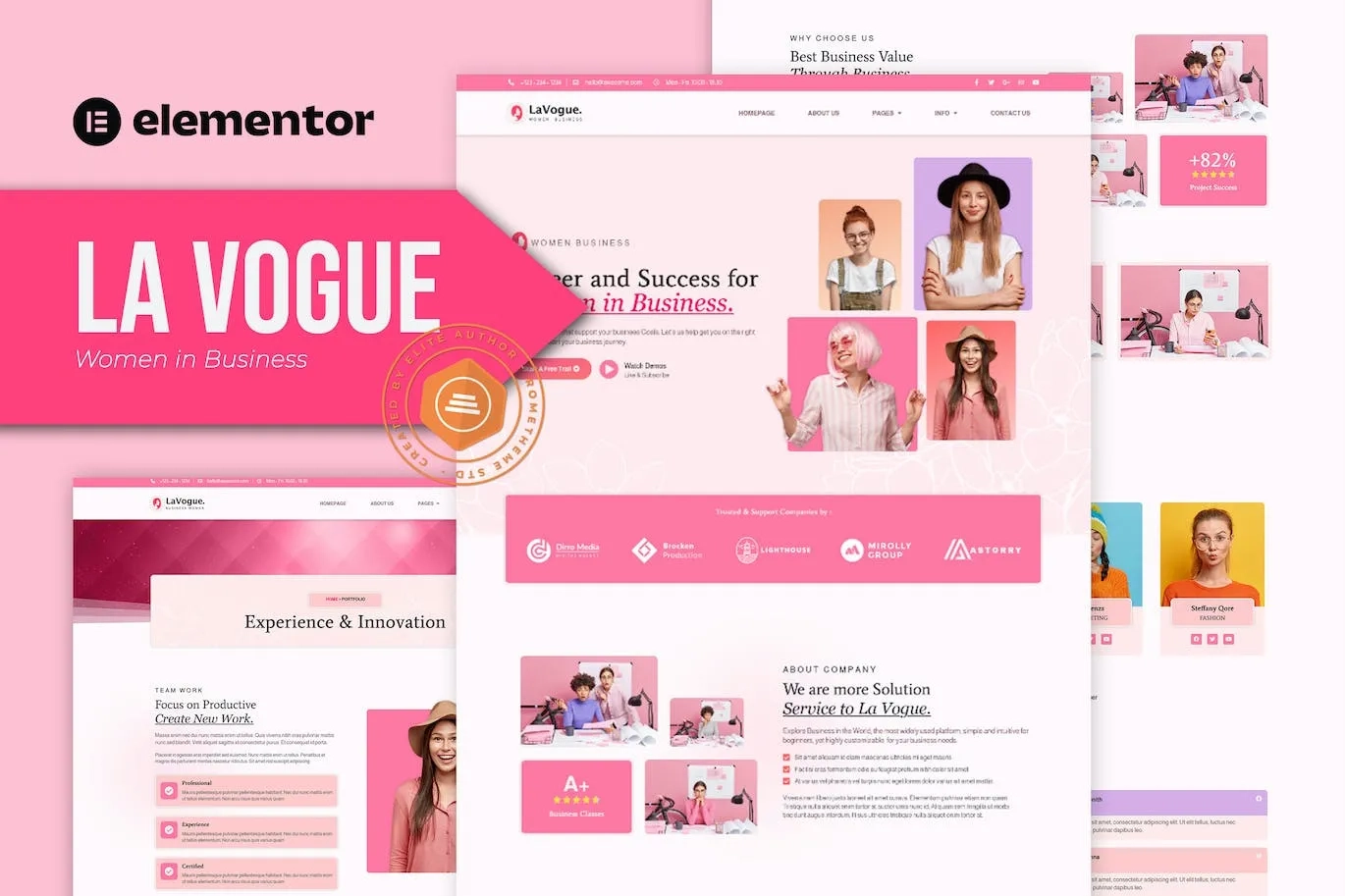 La Vogue Feminine Business Elementor Template Kit 61 1697454355 1