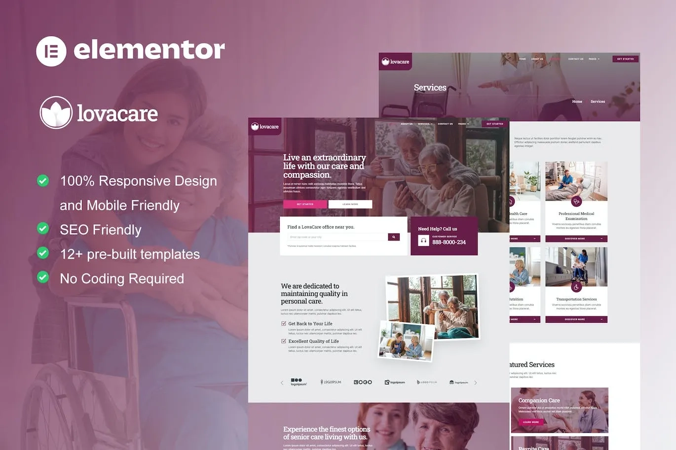 Lovacare Senior Care Services Elementor Template Kit 12 1697208651 1