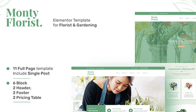 Monty Florist Flower Boutique And Decoration Elementor Template Kit 1 1654711007 1