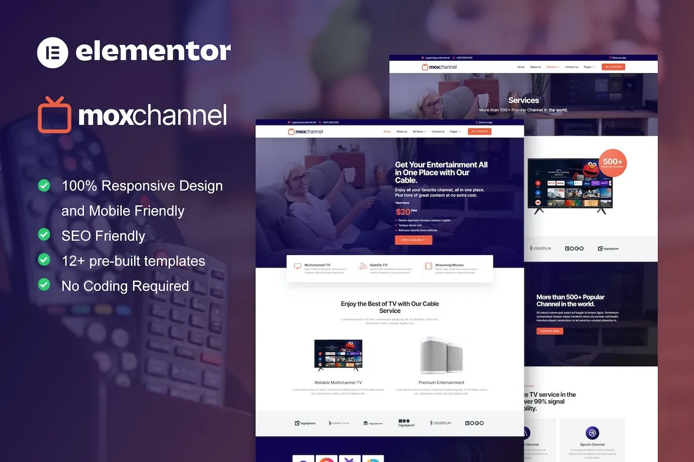 Moxchannel Tv Channel Service Elementor Template Kit 67 1696995076 1