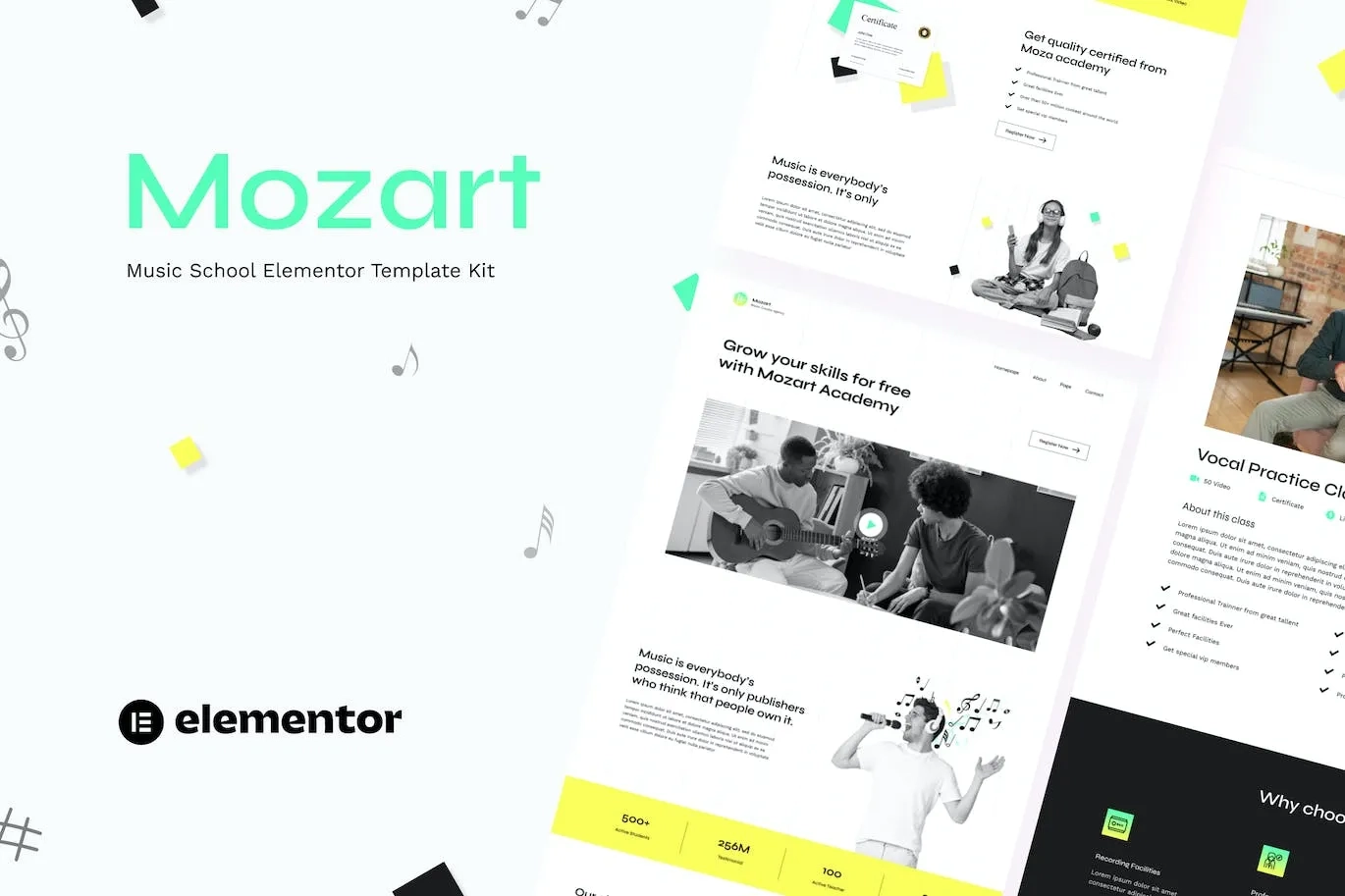 Mozart Music School Elementor Template Kit 91 1698055235 1