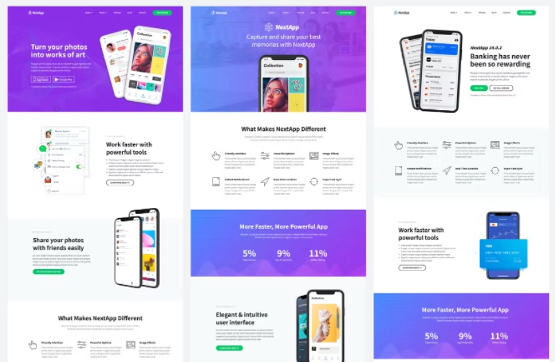 Nextapp App Landing Page Elementor Template Kit 38 1650801740 1