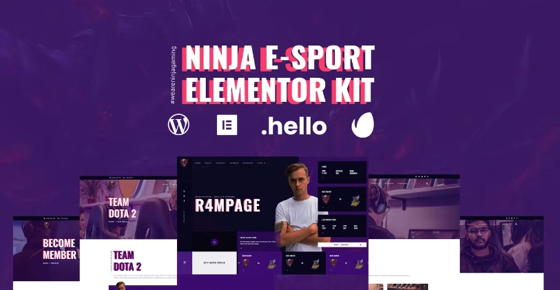 Ninja Esports And Gaming Elementor Template Kit 14 1654544384 1