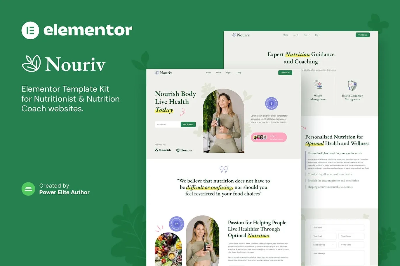 Nouriv Nutrition Coach And Nutritionist Elementor Template Kit 84 1696494371 1