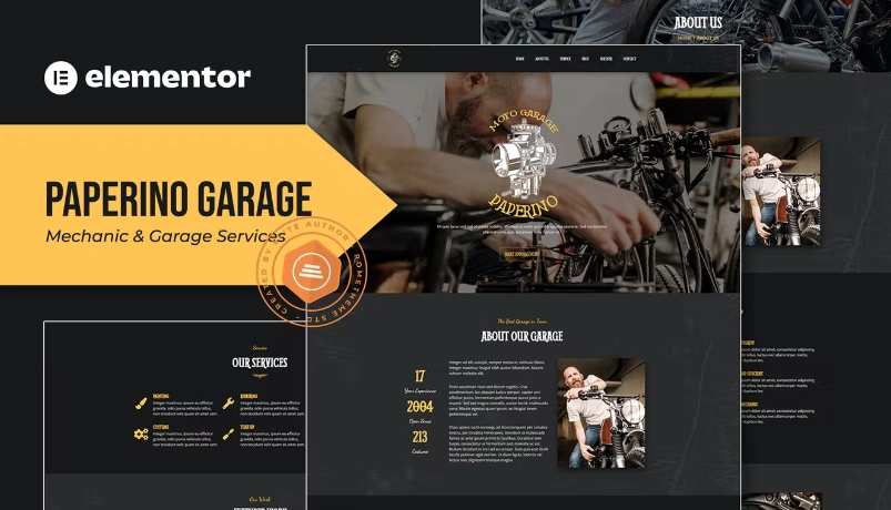 Paperino Garage Mechanic Elementor Template Kit 1 1654702181 1