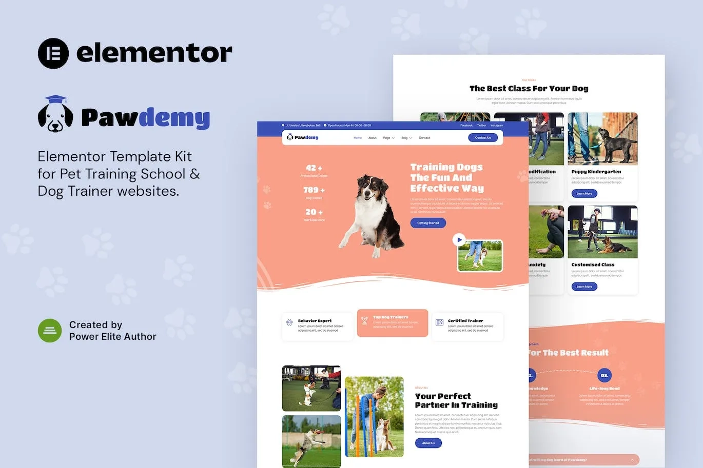 Pawdemy Pet Training Academy Elementor Template Kit 93 1698161004 1