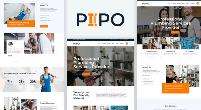 Pipo Plumber Services Elementor Template Kit 89 1653510446 1