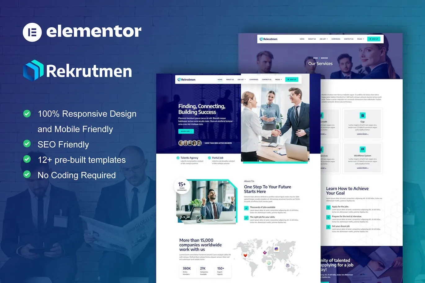 Rekrutmen Human Resource And Recruitment Agency Elementor Template Kit 65 1696504543 1