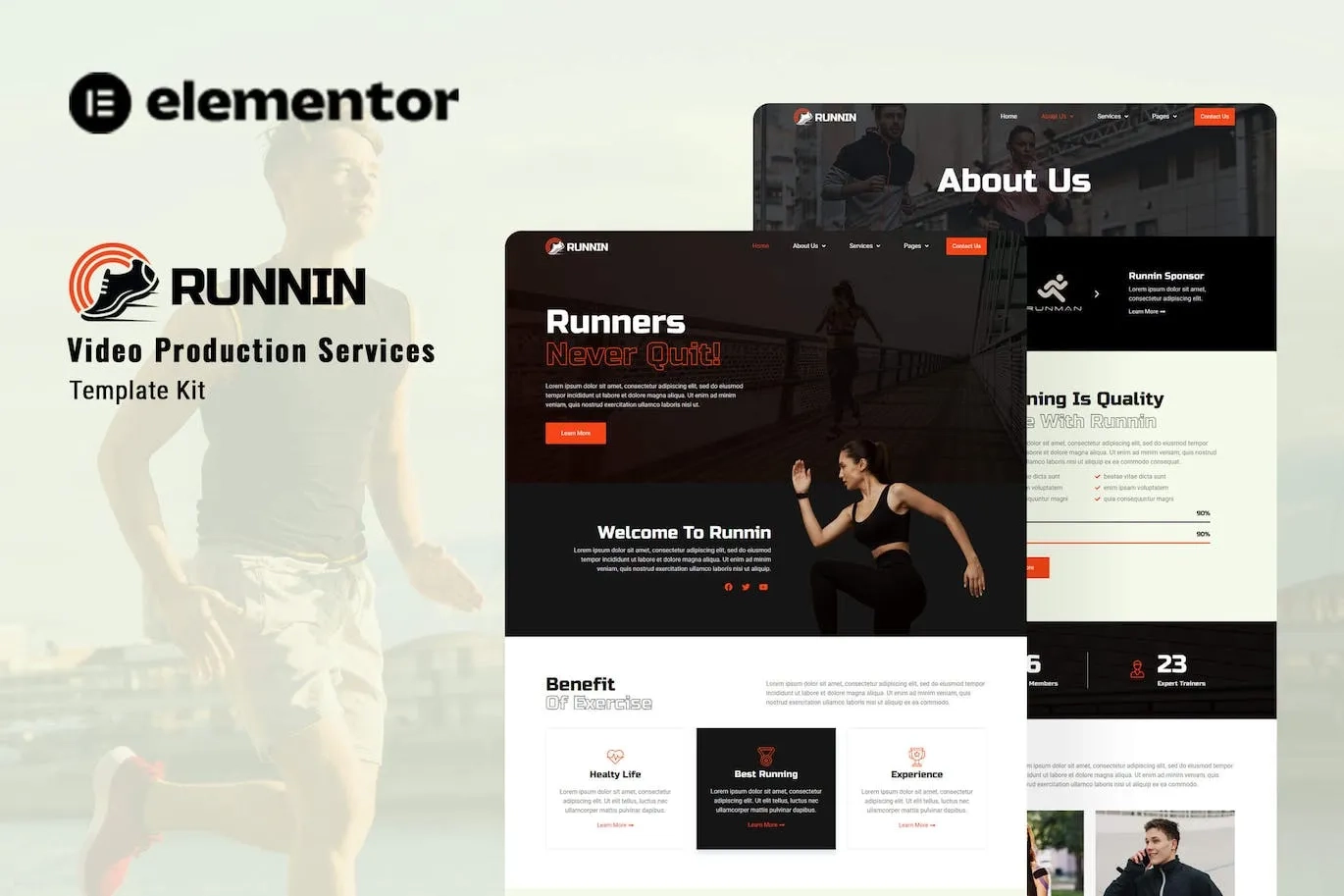 Runnin Video Production Service Elementor Template Kit 100 1697204786 1