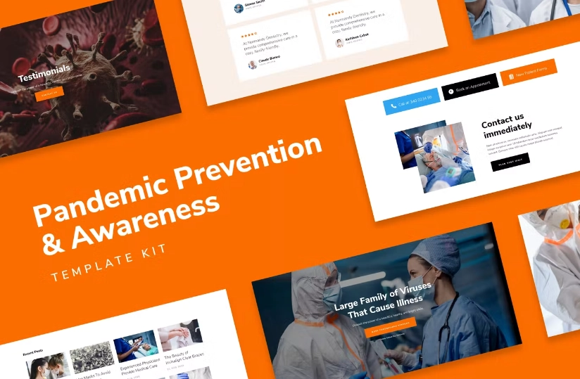 SafetyKit – Pandemic Prevention & Awareness Template Kit - WP Themes ...