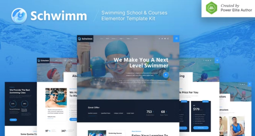 Schwimm Swimming School And Course Elementor Template Kit 23 1653238460 1