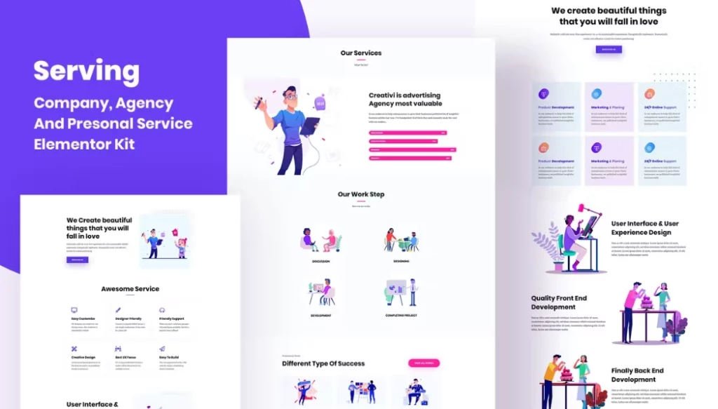 Serving – Service &amp; Business Template Kit