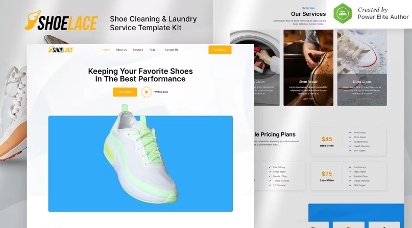 Shoelace Shoes Cleaning And Laundry Service Elementor Template Kit 22 1654535302 1