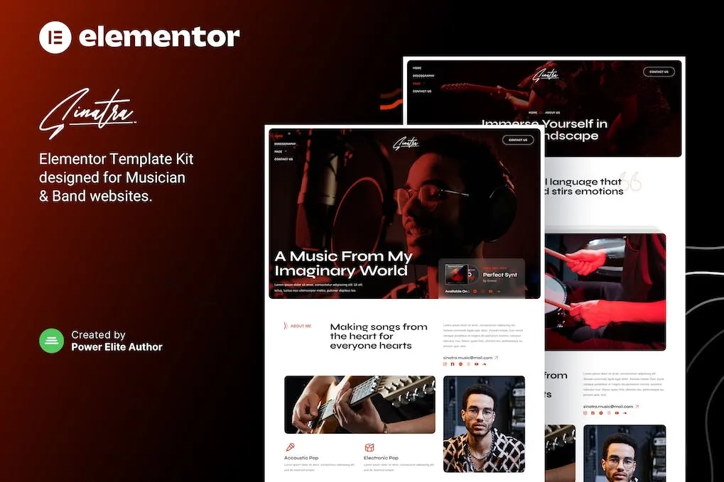 Sinatra Musician And Band Elementor Template Kit 93 1696337643 1