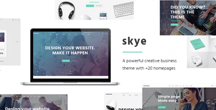 Skye Contemporary Theme For Creative Business 10 1704210784