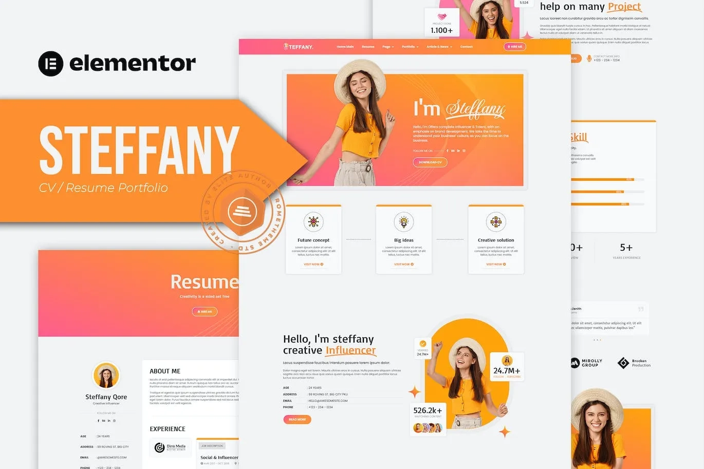 Steffany Cv Resume Elementor Pro Template Kit 51 1697693413 1