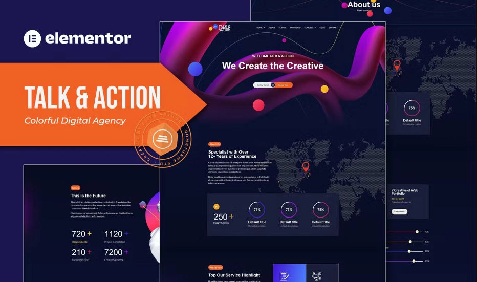 Talk And Action Colorful Digital Agency Elementor Template Kit 7 1655533863 1