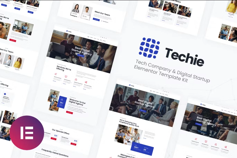 Techie Tech Company And Digital Startup Elementor Template Kit 42 1654424748 1