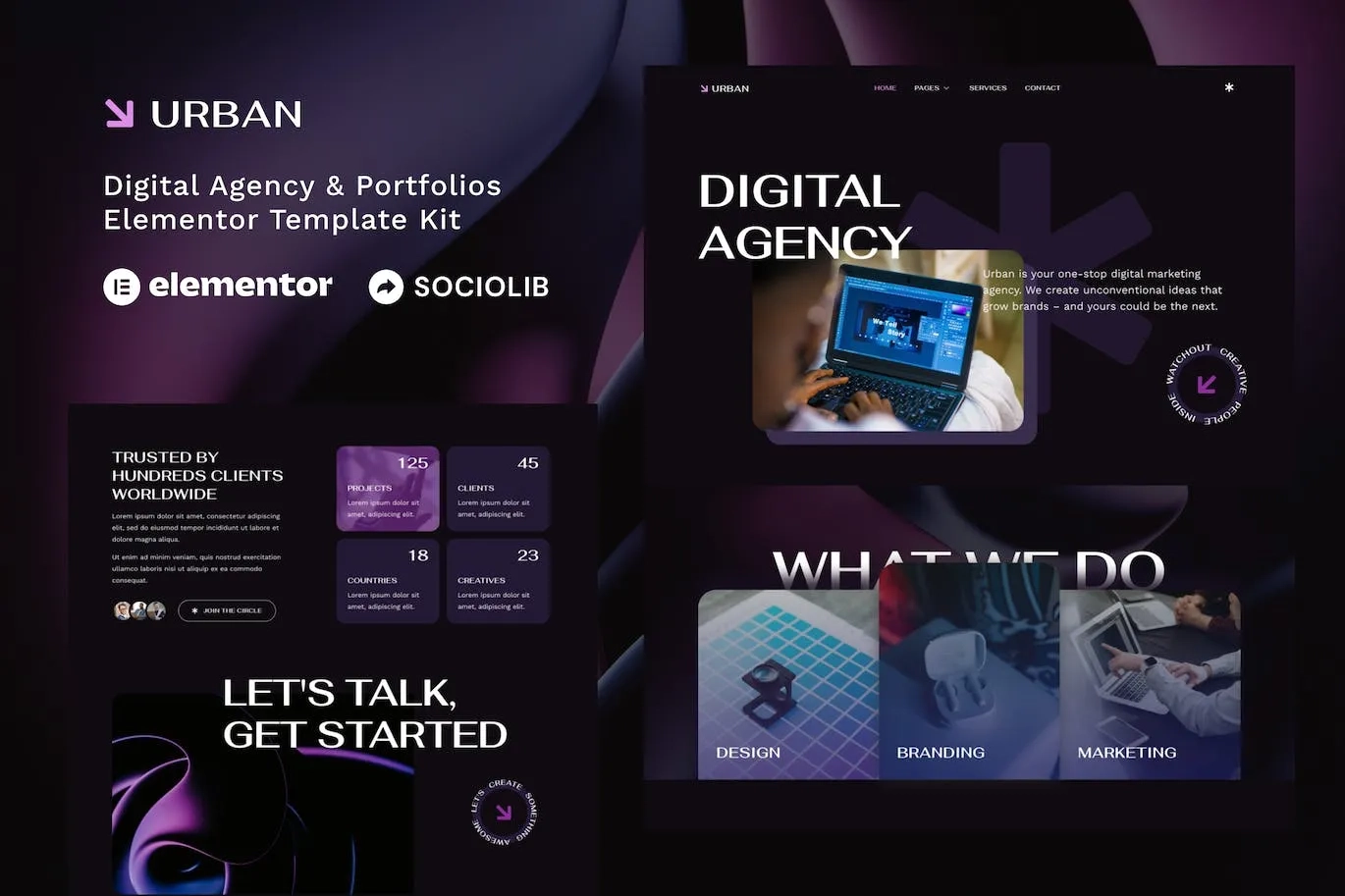 Urban Dark Digital Agency And Portfolios Elementor Template Kit 35 1695982386 1