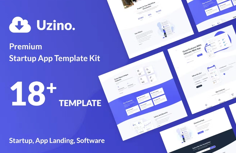 Uzino Startup App Elementor Template Kit 87 1654430718 1