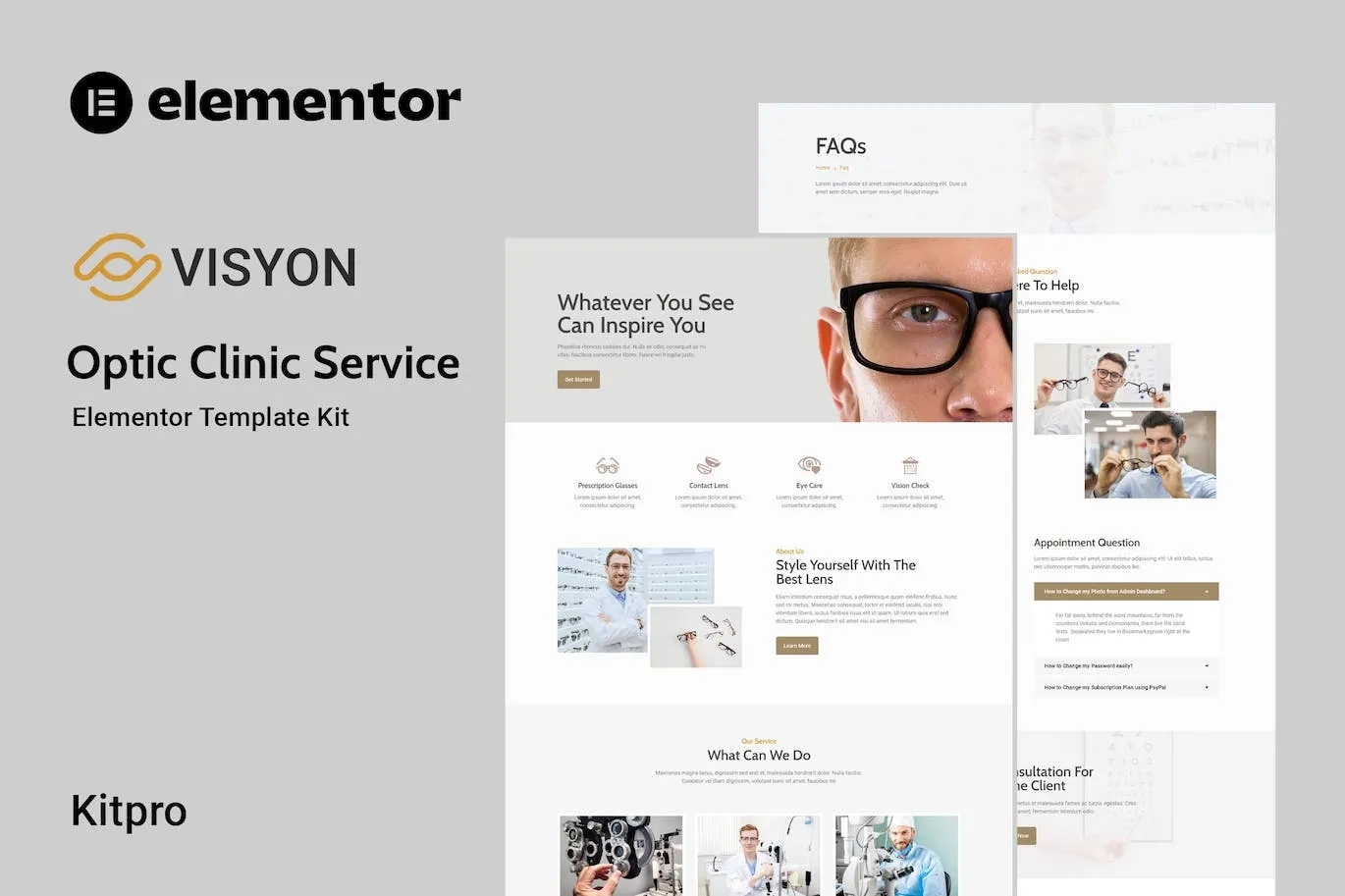 Visyon Optic Clinic Service Elementor Template Kit 31 1698143783 1