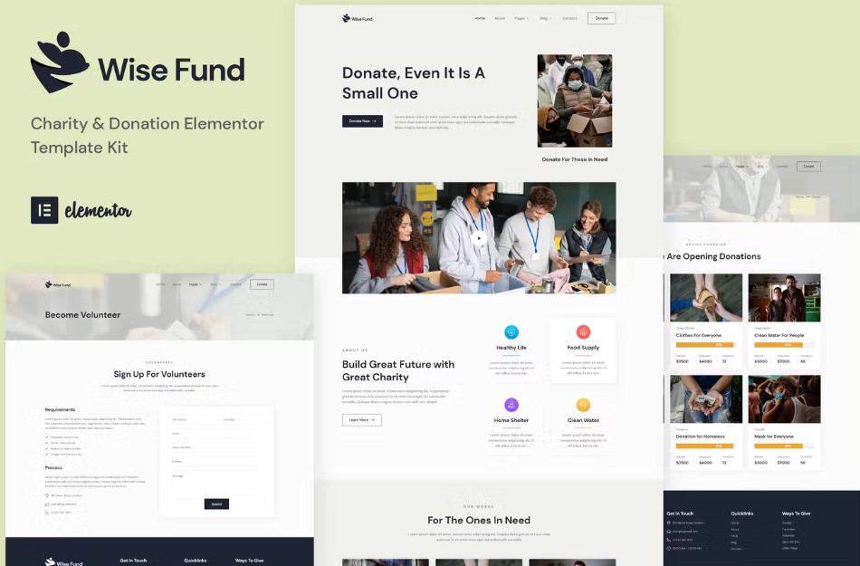 Wise Fund Charity And Donation Elementor Template Kit 49 1650472527 1