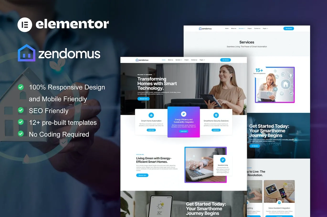 Zendomus Smart Home And Technology Services Elementor Pro Template Kit 16 1695903616 2