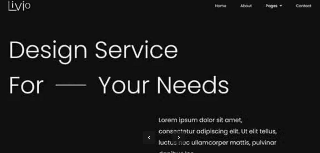 Livio – Design Agency Elementor Template Kit