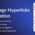 Onepage Hyperlinks Navigation