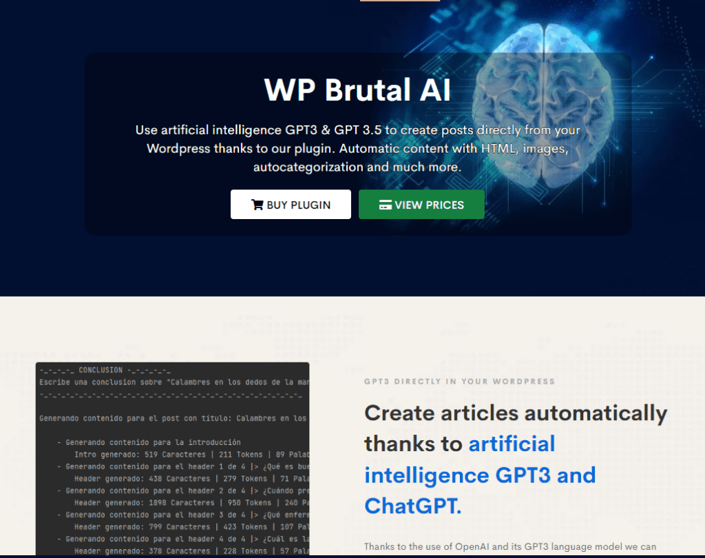 WP Brutal AI 2.11