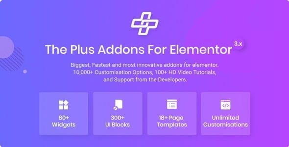 The Plus Addon for Elementor