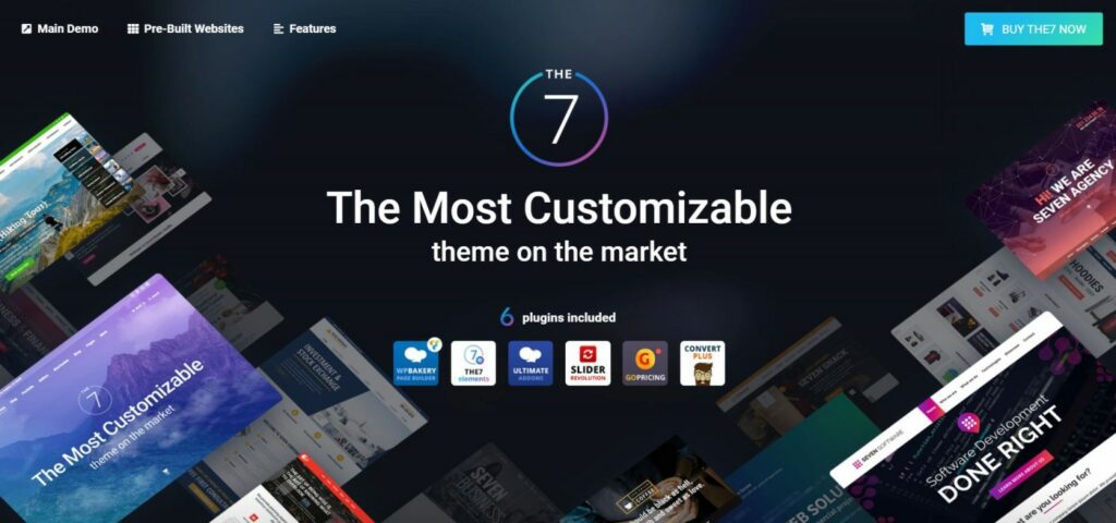 The7 Theme 12.7— Multi-Purpose Website Building Toolkit for WordPress