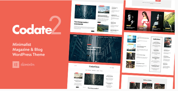 Codate WordPress theme GPL
